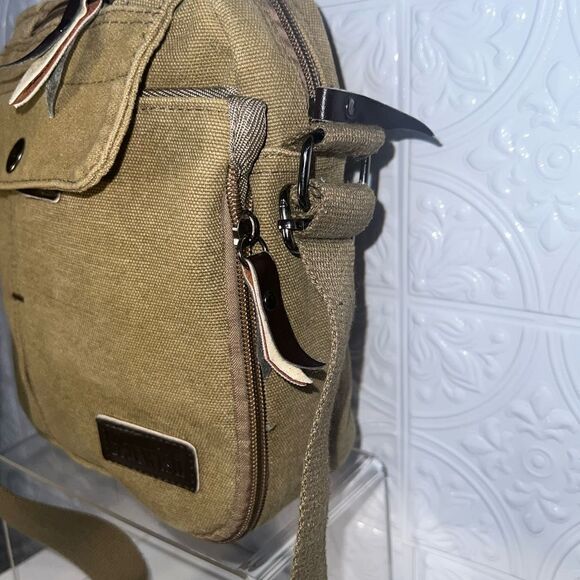 NWOT Harwish Khaki Crossbody Bag - Picture 7 of 11